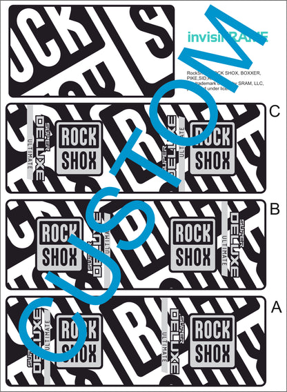 Rock Shox Super Deluxe Ultimate Decals 2025
