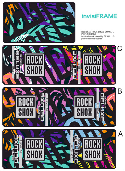 Rock Shox Super Deluxe Ultimate Decals 2025