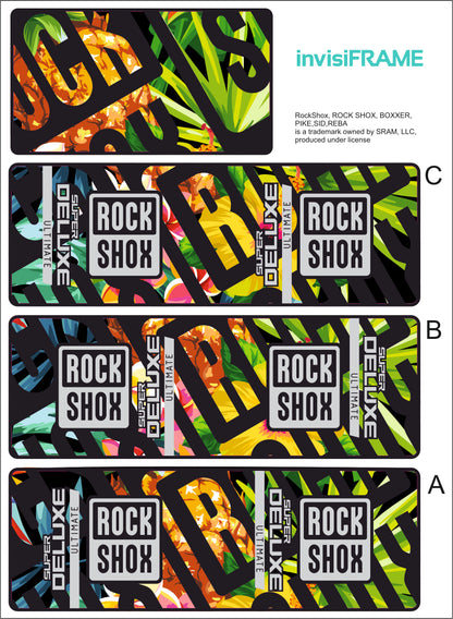 Rock Shox Super Deluxe Ultimate Decals 2025