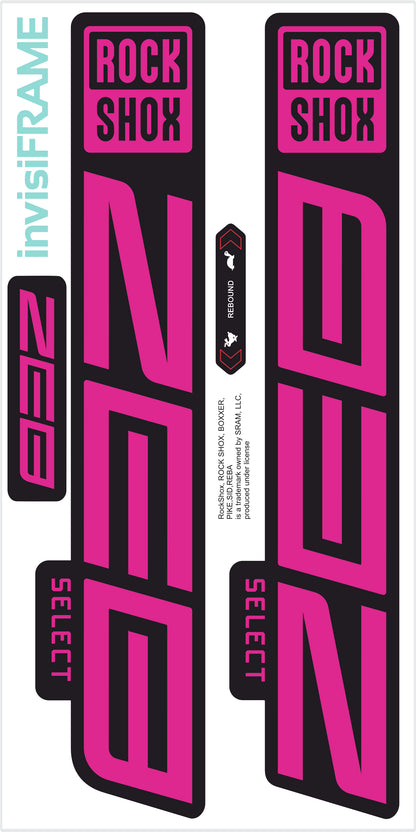 Rock Shox ZEB Select 2023 Decals