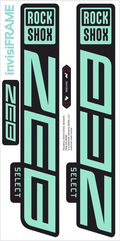 Rock Shox ZEB Select 2023 Decals