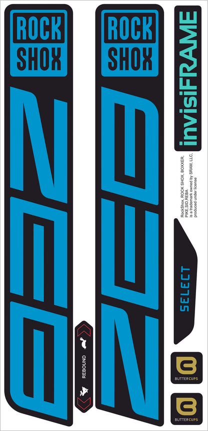 Rock Shox ZEB Select 2027 Decals