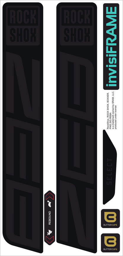 Rock Shox ZEB Select 2027 Decals