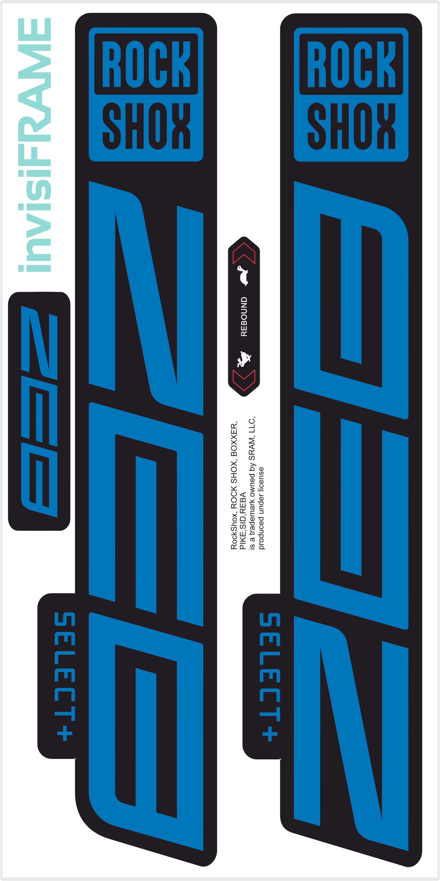 Rock Shox ZEB Select + 2023 decals