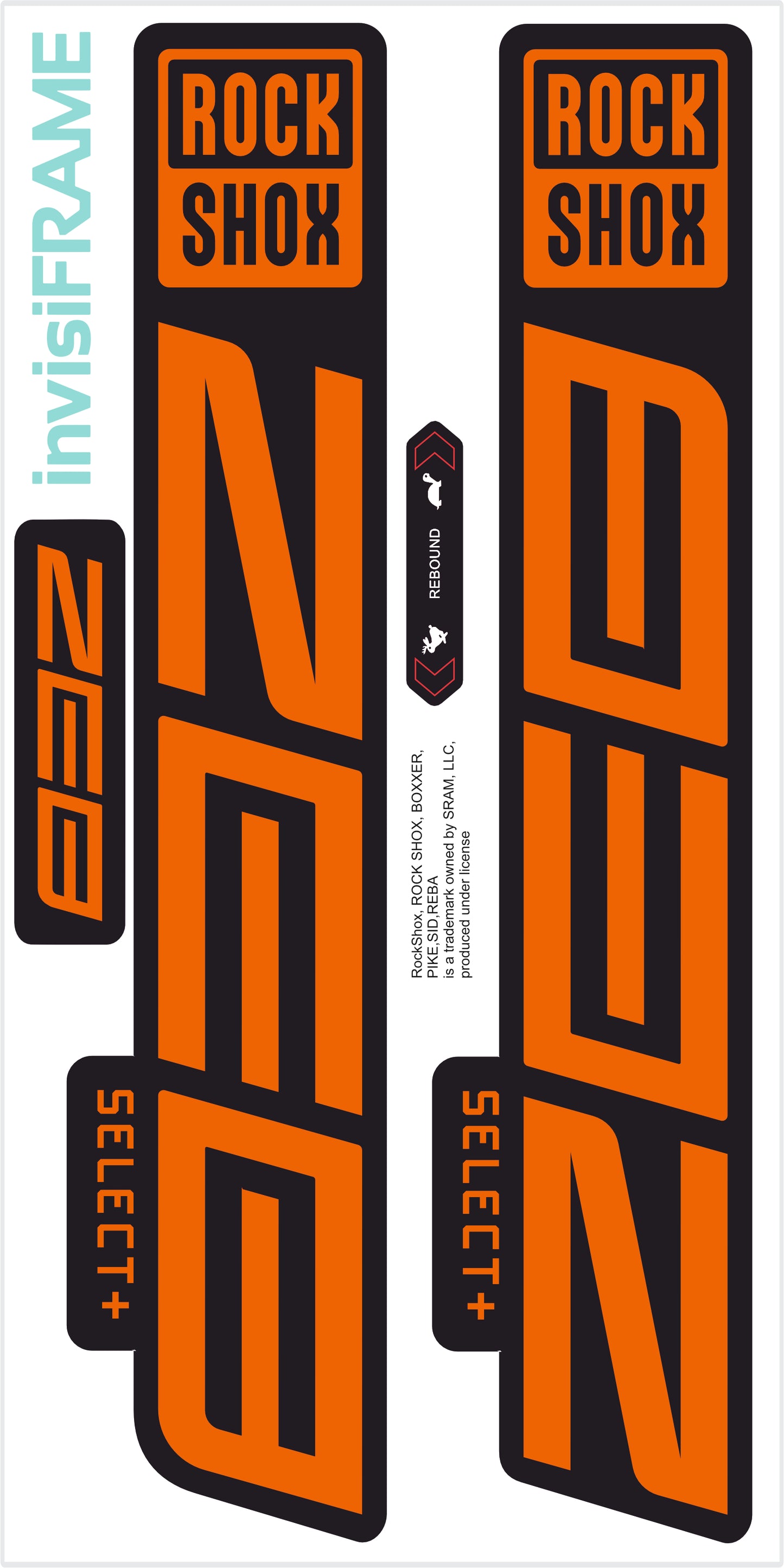 Rock Shox ZEB Select + 2023 decals