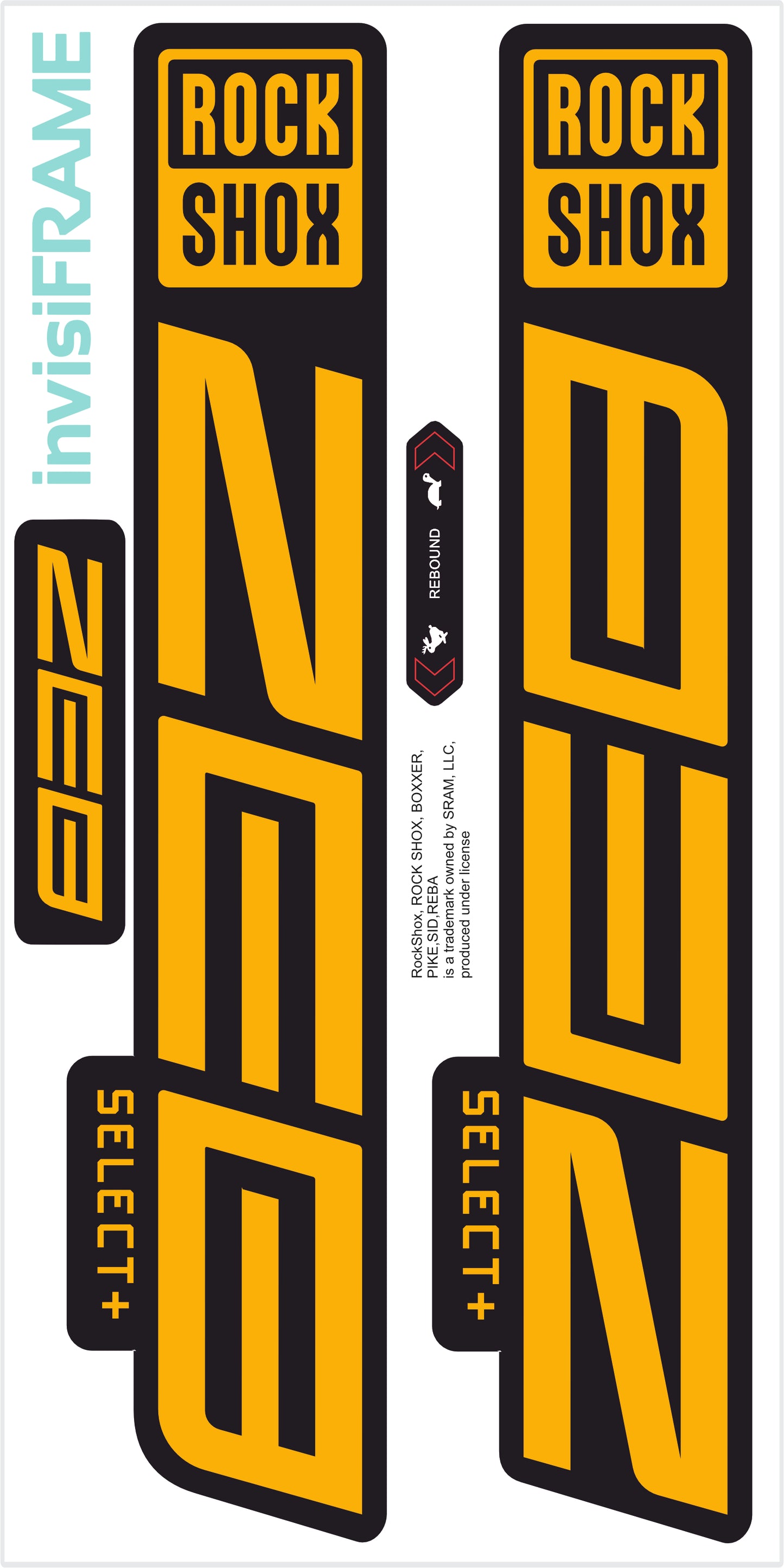 Rock Shox ZEB Select + 2023 decals