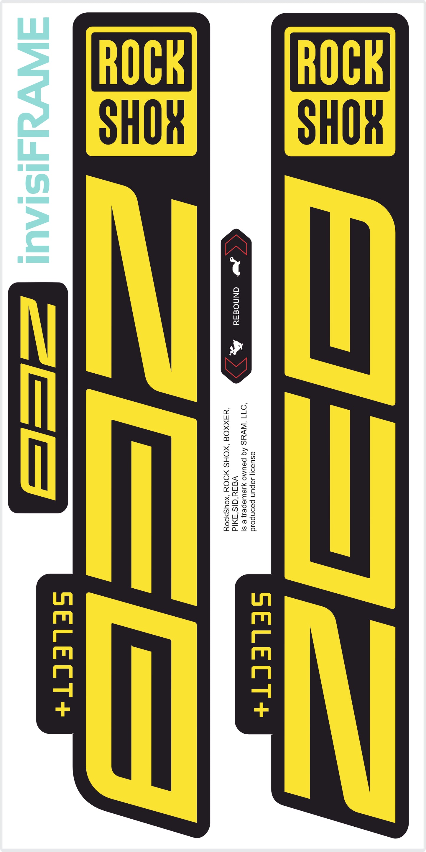 Rock Shox ZEB Select + 2023 decals