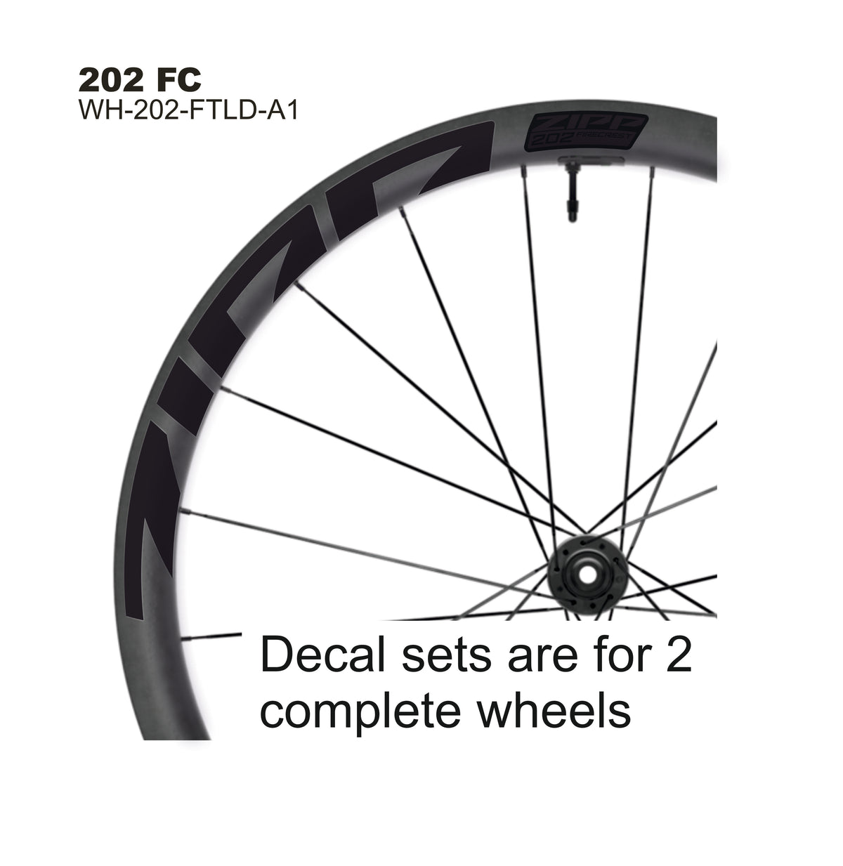 ZIPP 202 FC DECALS
