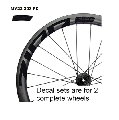 ZIPP 303 FIRECREST 2022 DECALS