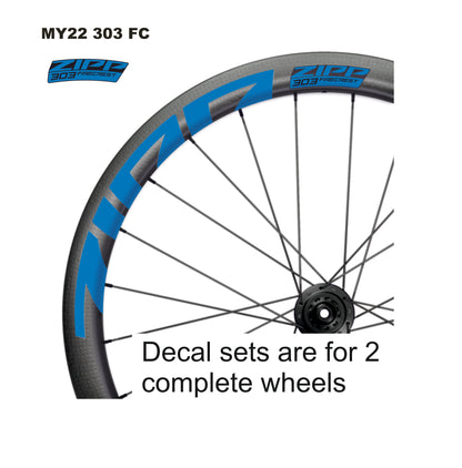 ZIPP 303 FIRECREST 2022 DECALS