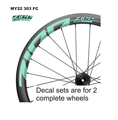 ZIPP 303 FIRECREST 2022 DECALS
