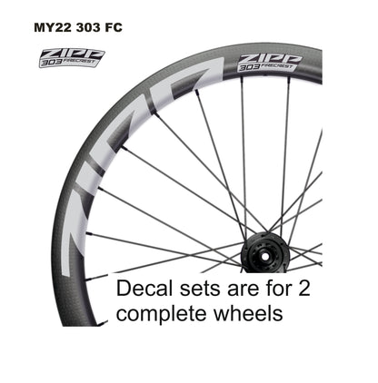 ZIPP 303 FIRECREST 2022 DECALS