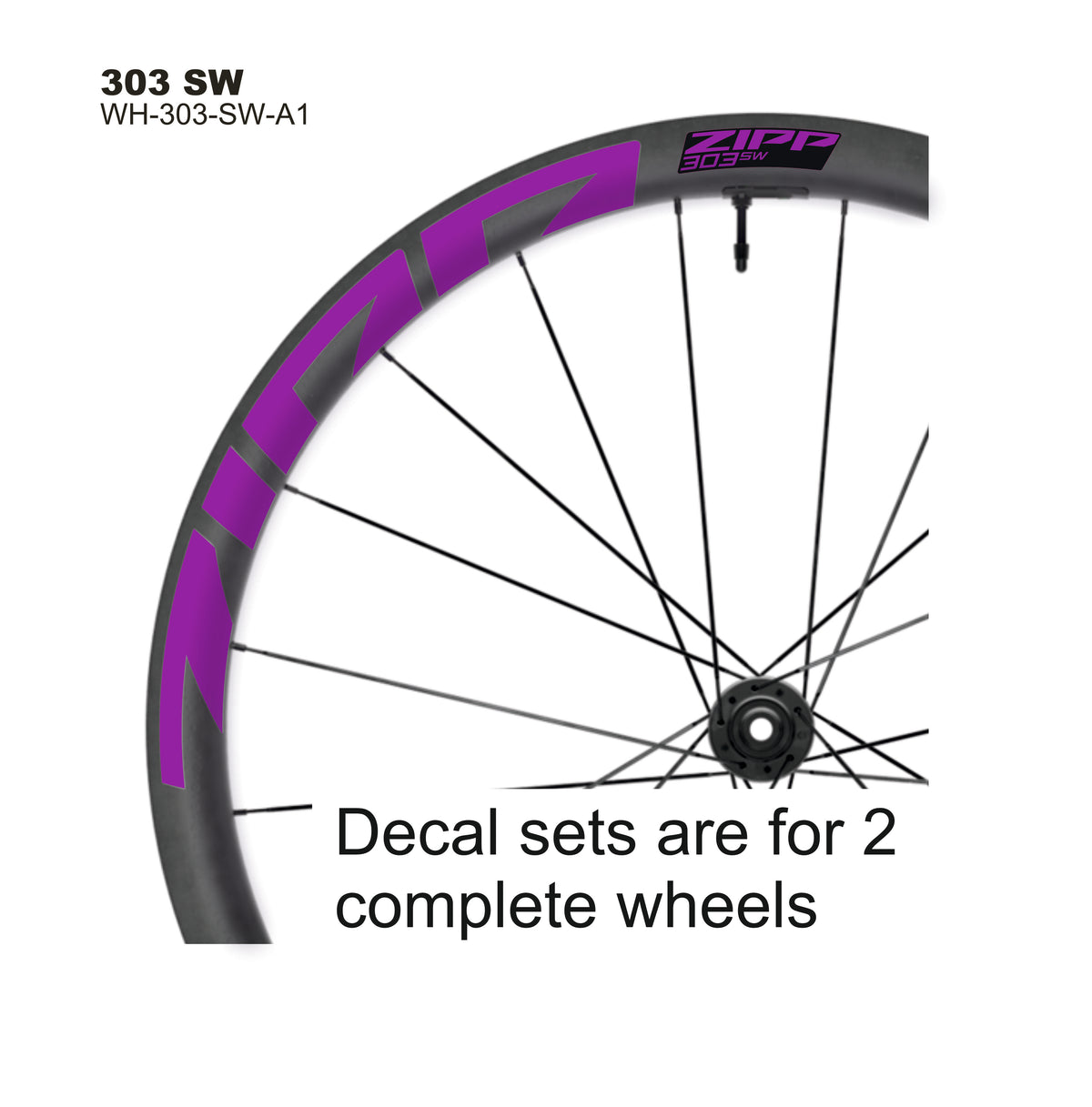 ZIPP 303 SW 2025 DECALS