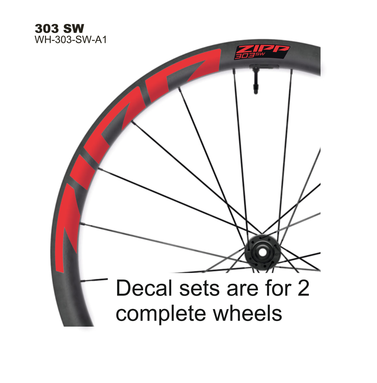 ZIPP 303 SW 2025 DECALS