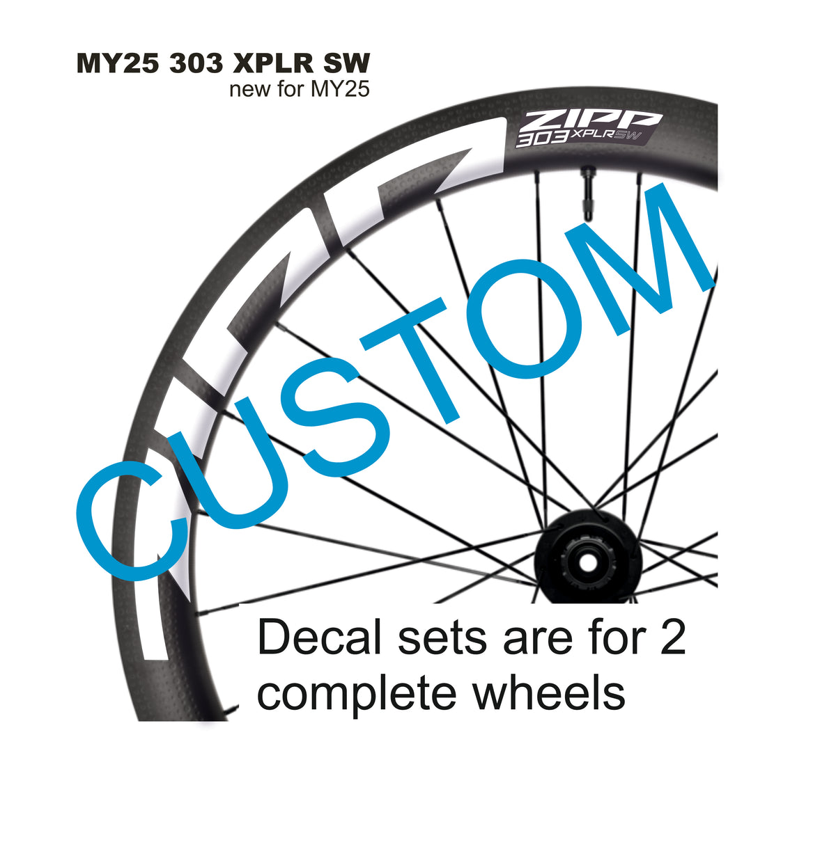 ZIPP 303 XPLR SW 2025 DECALS
