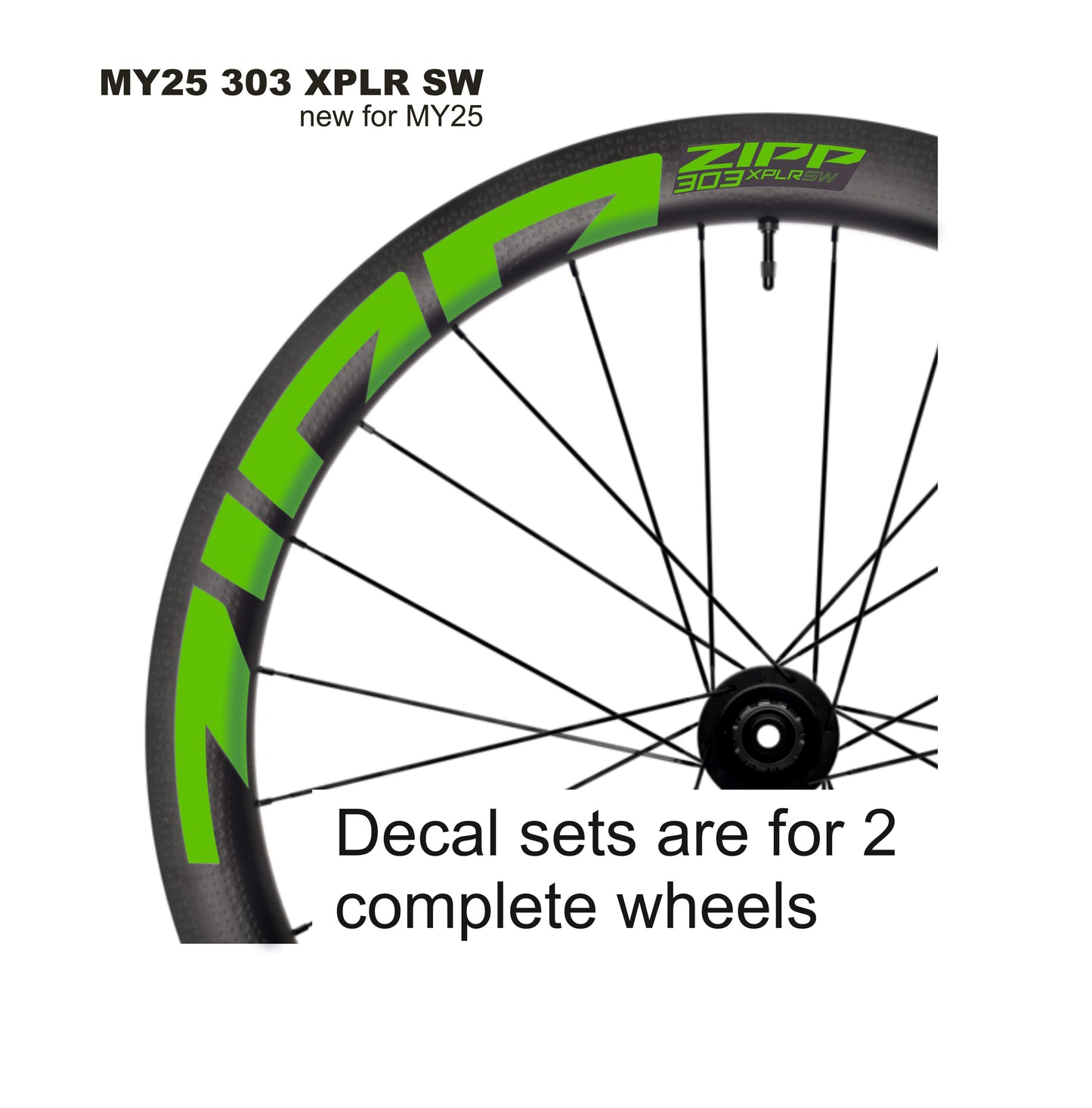 ZIPP 303 XPLR SW 2025 DECALS