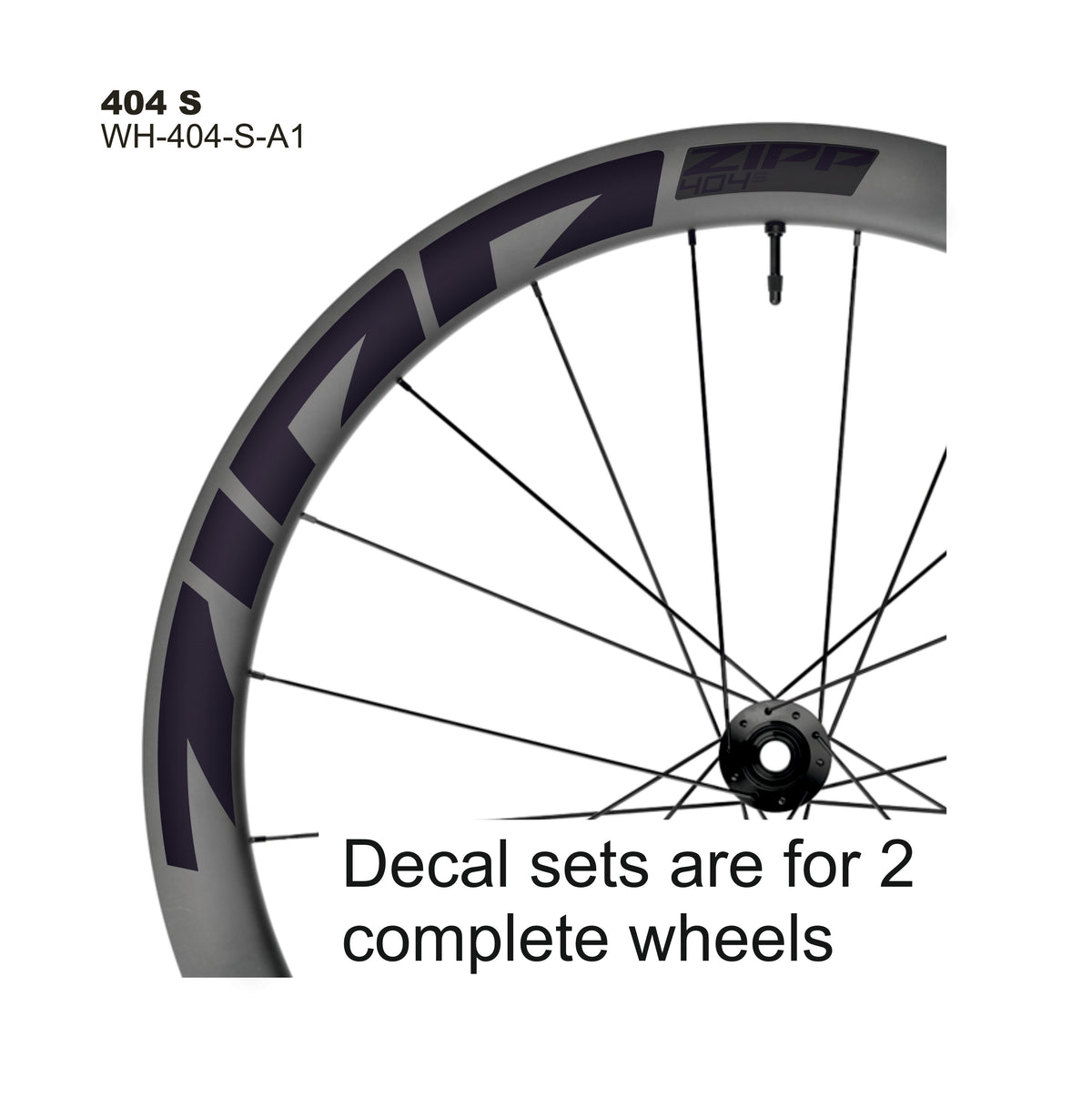 ZIPP 404 S 2022 DECALS