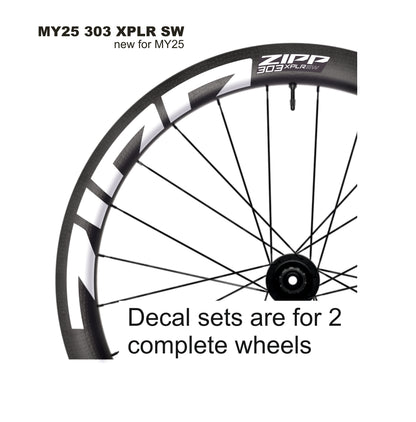 ZIPP 303 XPLR SW 2025 DECALS