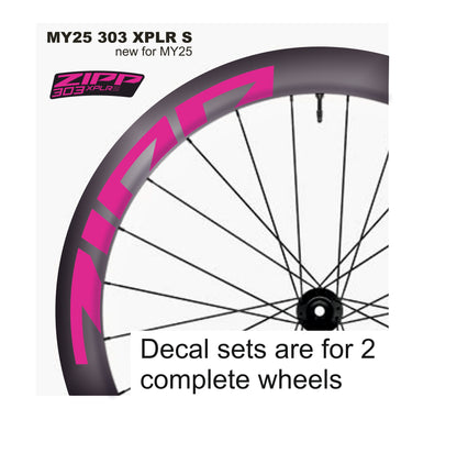 ZIPP 303 XPLR S 2025 DECALS