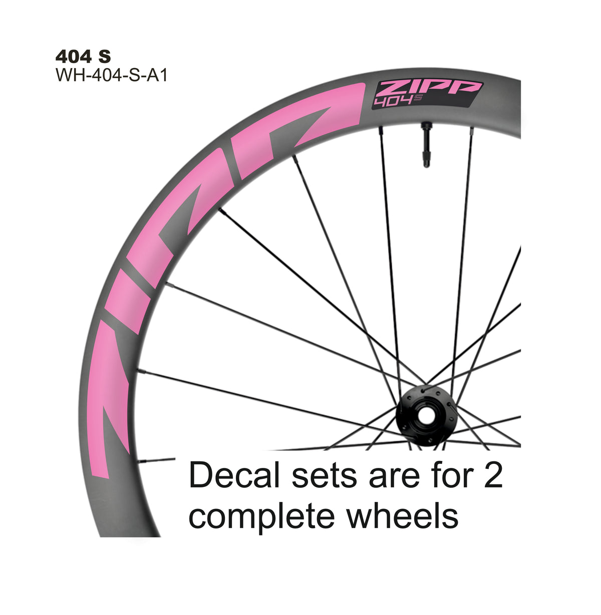 ZIPP 404 S 2022 DECALS