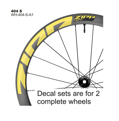 ZIPP 404 S 2022 DECALS