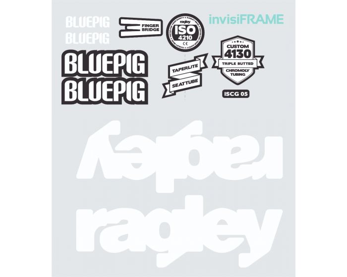 Ragley Bluepig And Race Steel 2021-2023 Decals