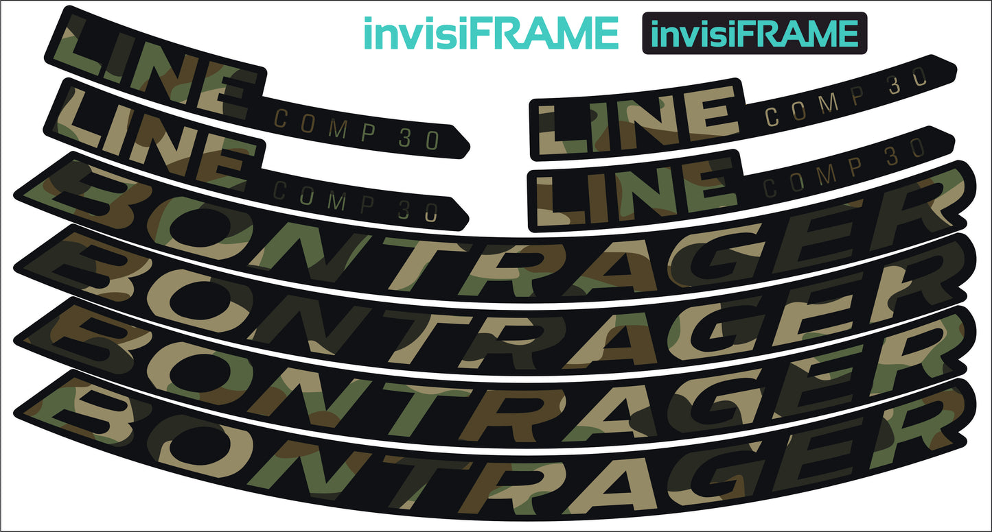 Bontrager Line Comp 30  x 2 Decals