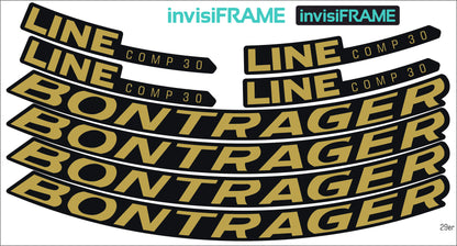 Bontrager Line Comp 30  x 2 Decals