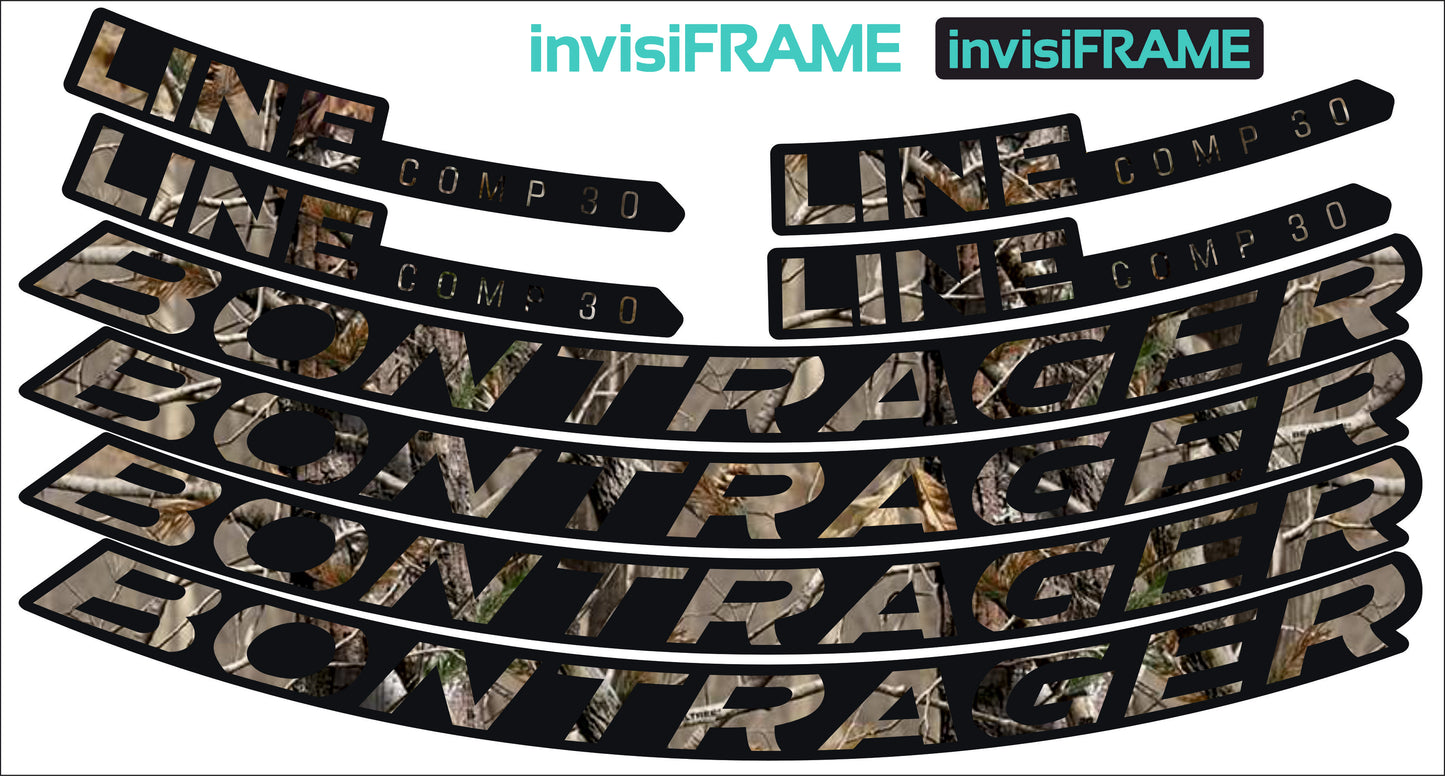 Bontrager Line Comp 30  x 2 Decals