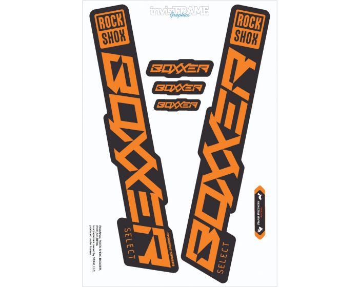 Rock Shox BOXXER SELECT 2020 Decals