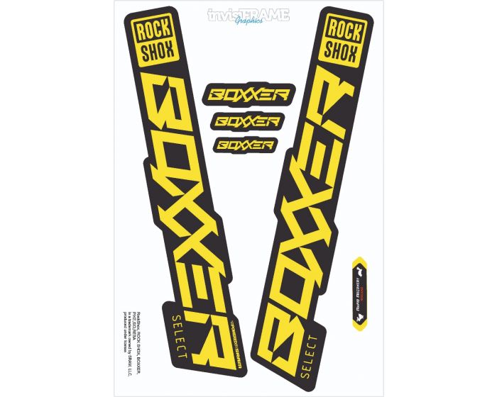 Rock Shox BOXXER SELECT 2020 Decals