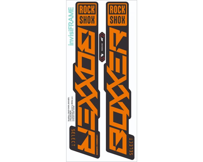 Rock Shox BOXXER SELECT 2023 Decals