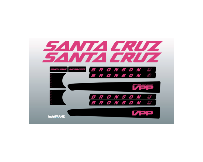 Santa Cruz Bronson V2 C 2017 Decals