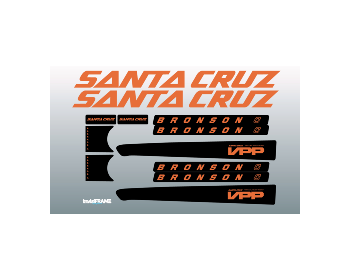 Santa Cruz Bronson V2 C 2017 Decals