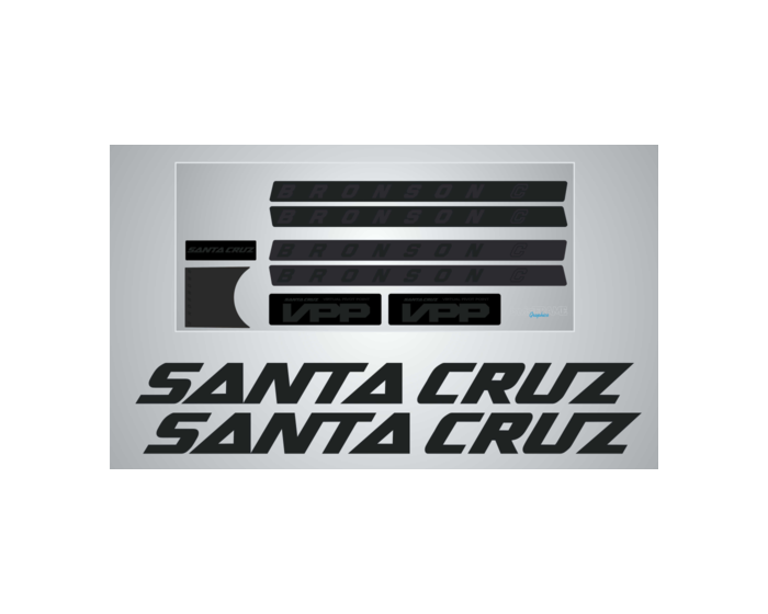 Santa Cruz Bronson C 2017 Decals