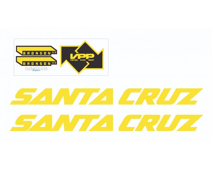 Santa Cruz Bronson CC V4 2021 Decals