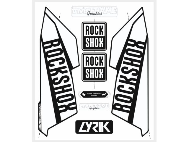 Rock Shox LYRIK 2016 Decals