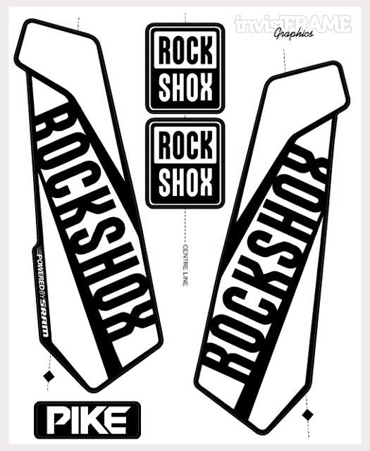 Rock Shox SID 2016 Decals