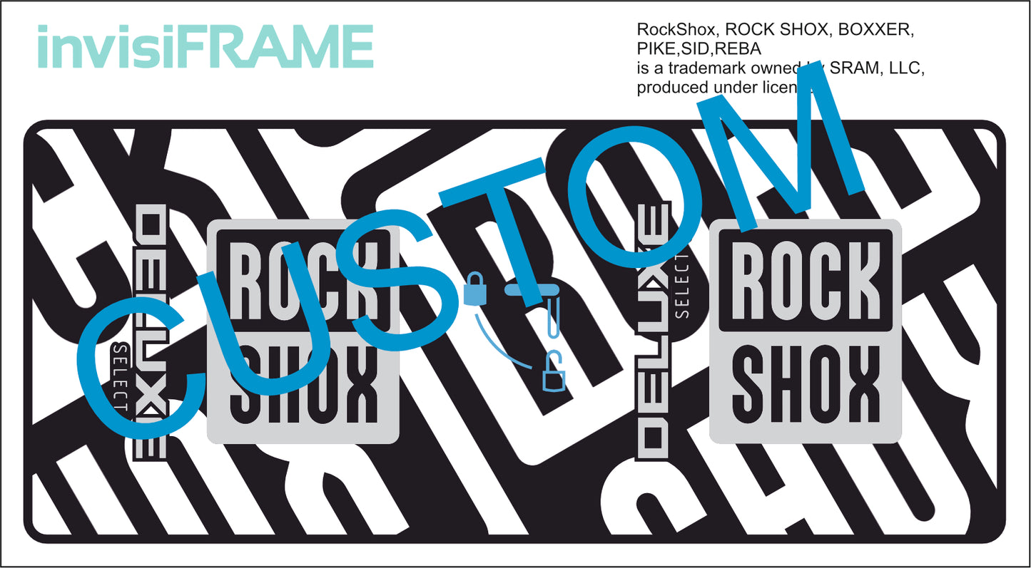 Rock Shox DELUXE SELECT PLUS 2026 Decals