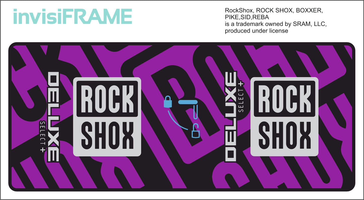 Rock Shox DELUXE SELECT PLUS 2026 Decals