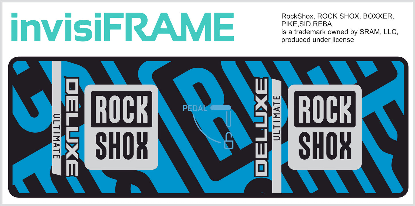 Rock Shox Deluxe Ultimate 2023 Decals