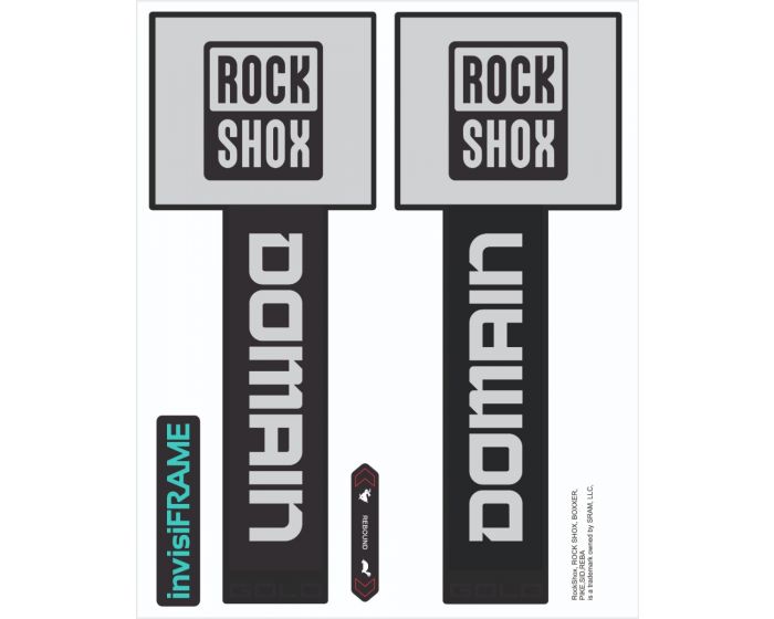 Rock Shox Domain Gold Diff 2025 Decals