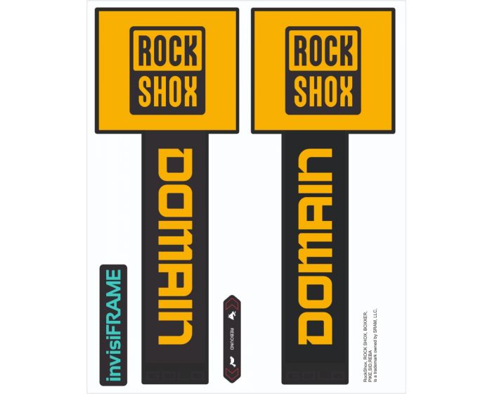 Rock Shox Domain Gold Diff 2025 Decals