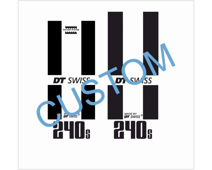 DT Swiss 240 Hub Decals