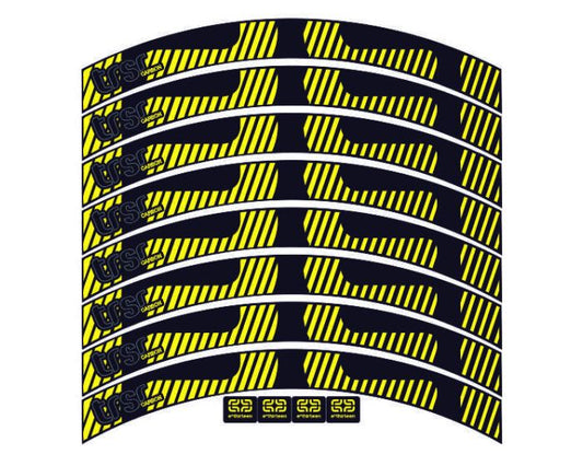 E*Thirteen TRSR Carbon Rim x8 Decals