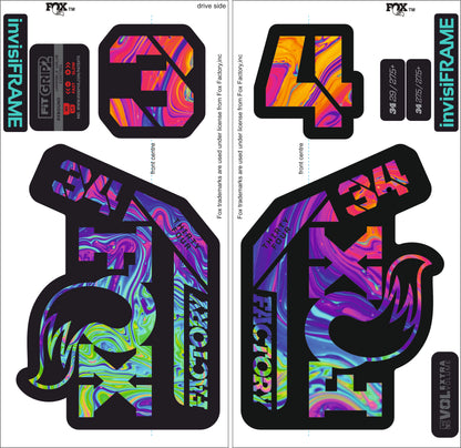 Fox 34 Factory 2021 Decals