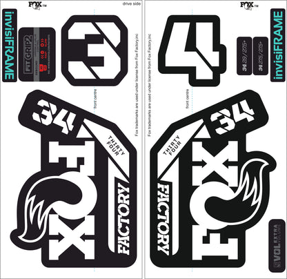 Fox 34 Factory 2021 Decals