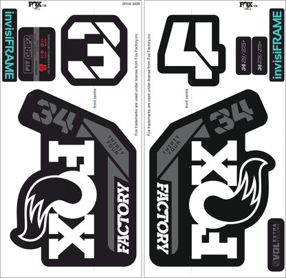 Fox 34 Factory 2021 Decals