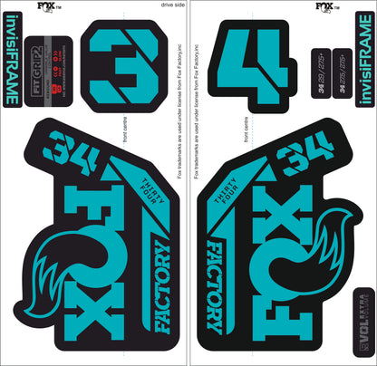 Fox 34 Factory 2021 Decals