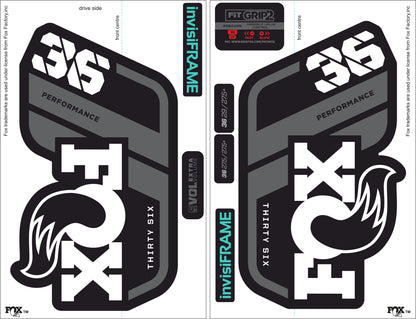 Fox 36 performance 2021 Decals